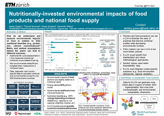 Green Ashley 2021: Nutritionaly-invested environmental impacts of food products ... ETH Zürich